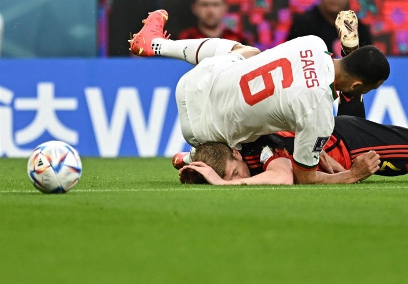 جام جهانی 2022 قطر , جام جهانی قطر , تیم ملی فوتبال  بلژیک , تیم ملی فوتبال مراکش , 