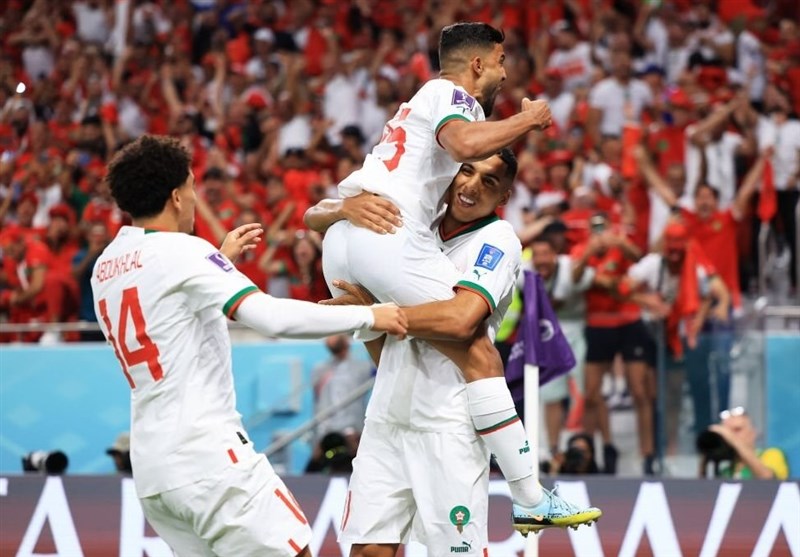 جام جهانی 2022 قطر , جام جهانی قطر , تیم ملی فوتبال  بلژیک , تیم ملی فوتبال مراکش , 