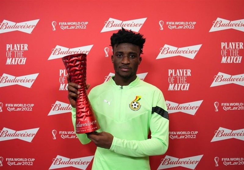 فدراسیون فوتبال غنا , جام جهانی 2022 قطر , جام جهانی قطر , بازیکنان برتر جام جهانی 2022 قطر , 