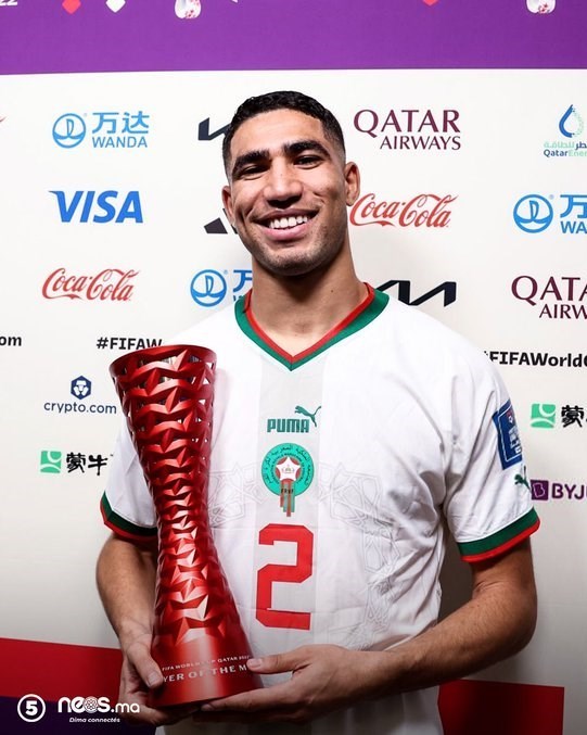 جام جهانی 2022 قطر , جام جهانی قطر , تیم ملی فوتبال مراکش , تیم ملی فوتبال کانادا , بازیکنان برتر جام جهانی 2022 قطر , 