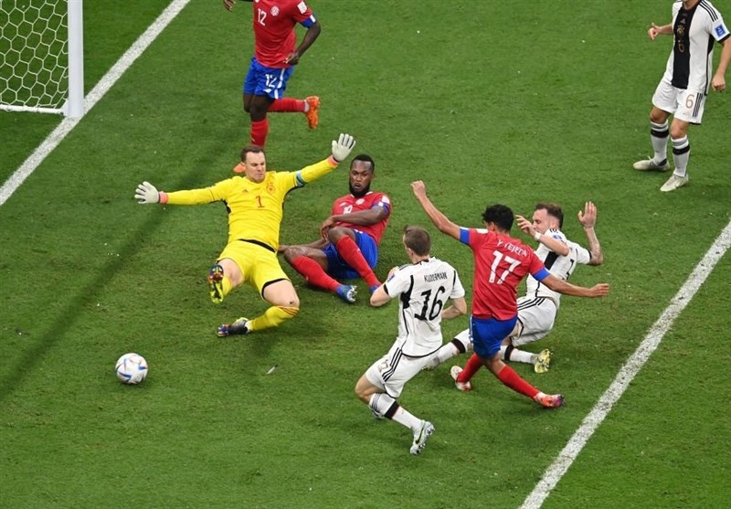 تیم ملی فوتبال آلمان , جام جهانی 2022 قطر , جام جهانی قطر , تیم ملی فوتبال کاستاریکا , 