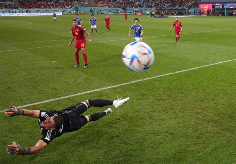 جام جهانی 2022 قطر , جام جهانی قطر , تیم ملی فوتبال  ژاپن , تیم ملی فوتبال اسپانیا , 