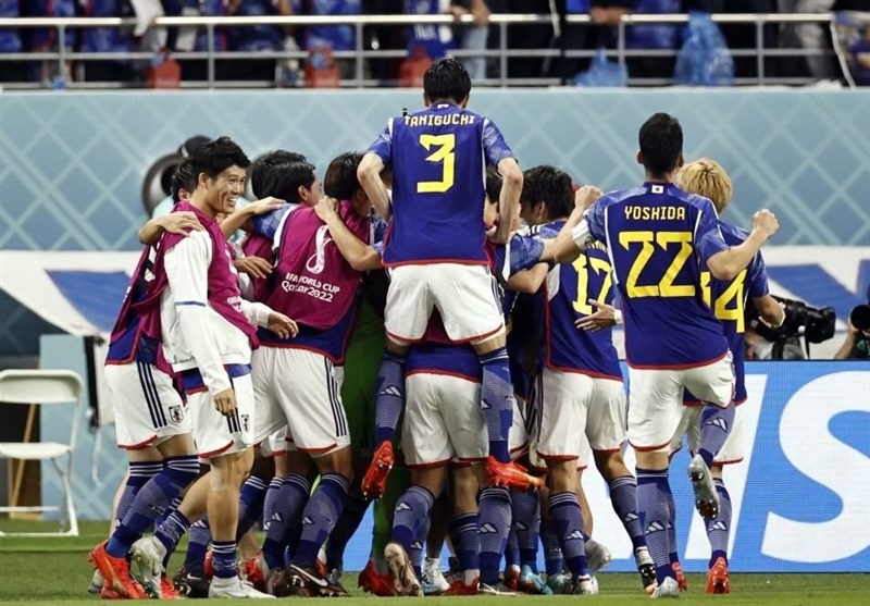 جام جهانی 2022 قطر , جام جهانی قطر , تیم ملی فوتبال  ژاپن , تیم ملی فوتبال اسپانیا , 