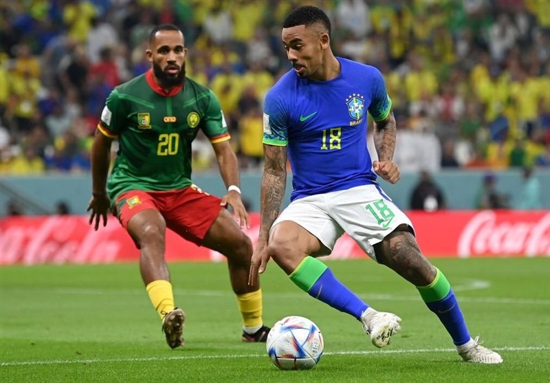 جام جهانی 2022 قطر , جام جهانی قطر , تیم ملی فوتبال  برزیل , تیم ملی فوتبال کامرون , 