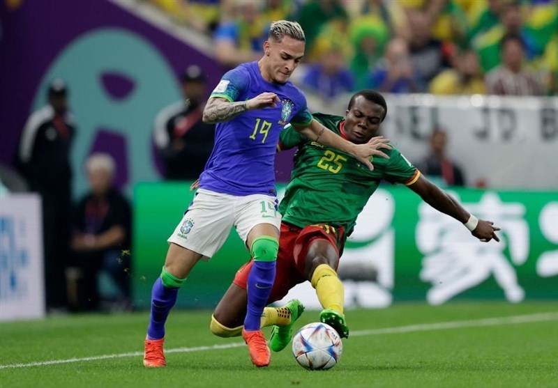 جام جهانی 2022 قطر , جام جهانی قطر , تیم ملی فوتبال  برزیل , تیم ملی فوتبال کامرون , 
