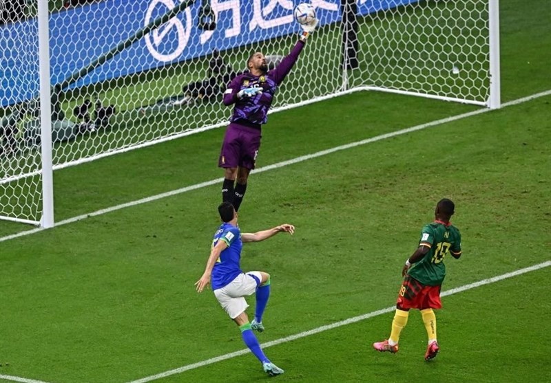 جام جهانی 2022 قطر , جام جهانی قطر , تیم ملی فوتبال  برزیل , تیم ملی فوتبال کامرون , 