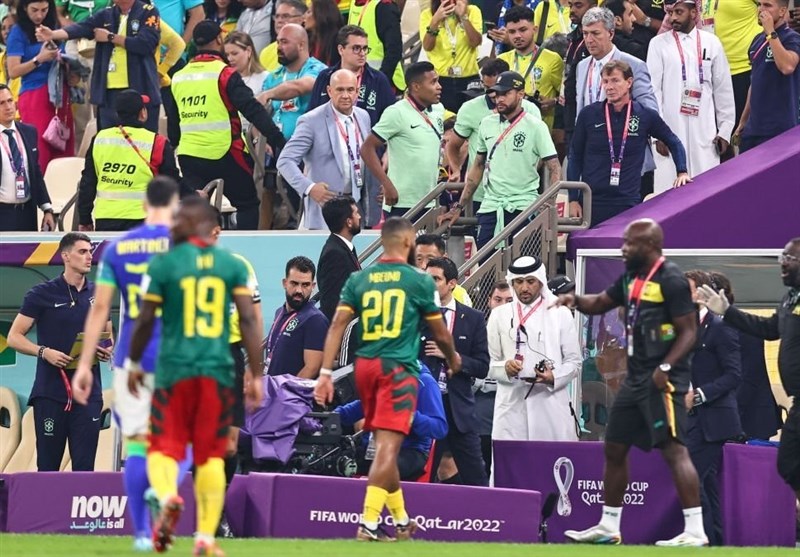 جام جهانی 2022 قطر , جام جهانی قطر , تیم ملی فوتبال  برزیل , تیم ملی فوتبال کامرون , 