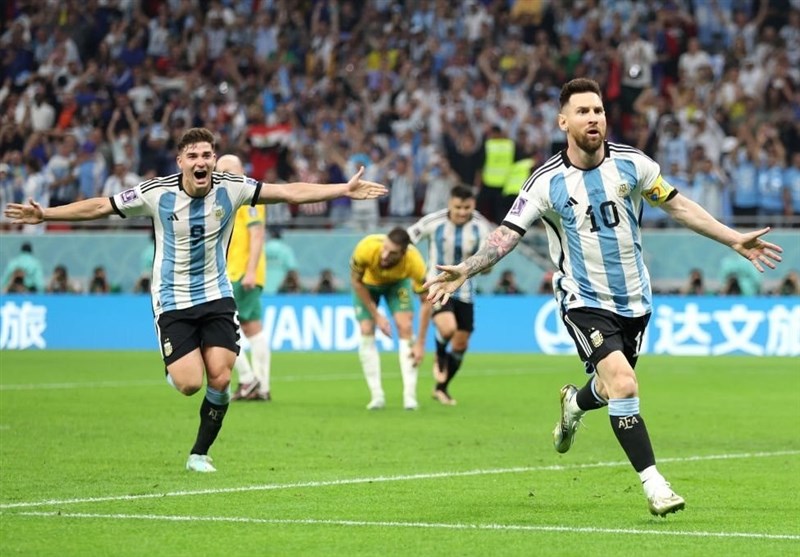 جام جهانی 2022 قطر , جام جهانی قطر , تیم ملی فوتبال  آرژانتین , تیم ملی فوتبال  استرالیا , 