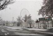 برف و باران آلودگی آسمان مشهد را شست/هوای پاک در سرمای مشهد