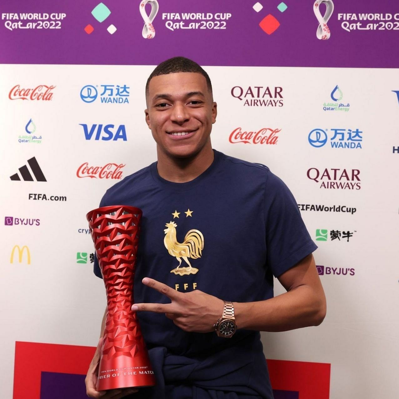 جام جهانی 2022 قطر , جام جهانی قطر , فوتبال , بازیکنان برتر جام جهانی 2022 قطر , کیلیان امباپه , 