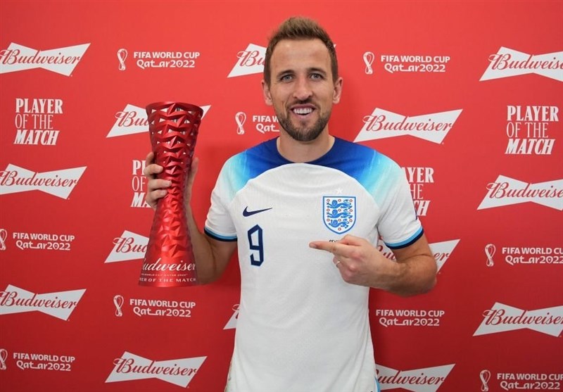 هری کین , تیم ملی فوتبال انگلیس , جام جهانی 2022 قطر , جام جهانی قطر , بازیکنان برتر جام جهانی 2022 قطر , 