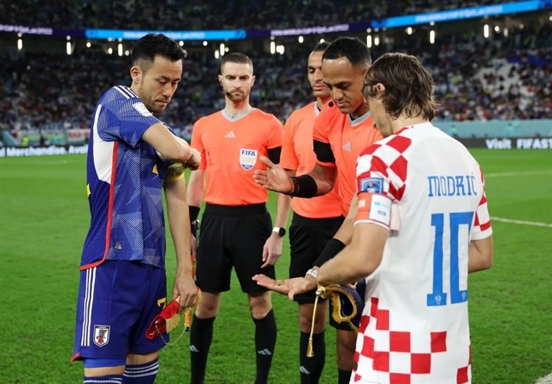 جام جهانی 2022 قطر , جام جهانی قطر , تیم ملی فوتبال  ژاپن , تیم ملی فوتبال کرواسی , 