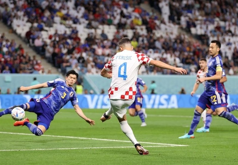 جام جهانی 2022 قطر , جام جهانی قطر , تیم ملی فوتبال  ژاپن , تیم ملی فوتبال کرواسی , 