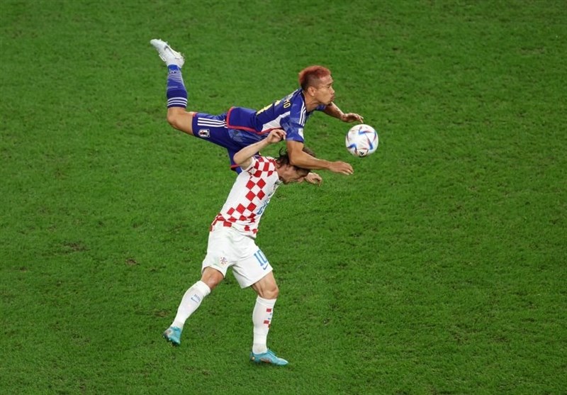 جام جهانی 2022 قطر , جام جهانی قطر , تیم ملی فوتبال  ژاپن , تیم ملی فوتبال کرواسی , 