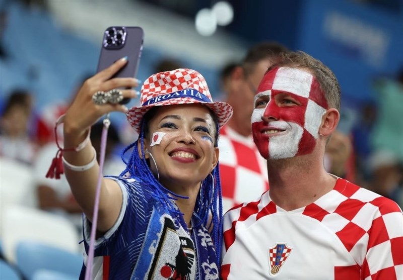 جام جهانی 2022 قطر , جام جهانی قطر , تیم ملی فوتبال  ژاپن , تیم ملی فوتبال کرواسی , 