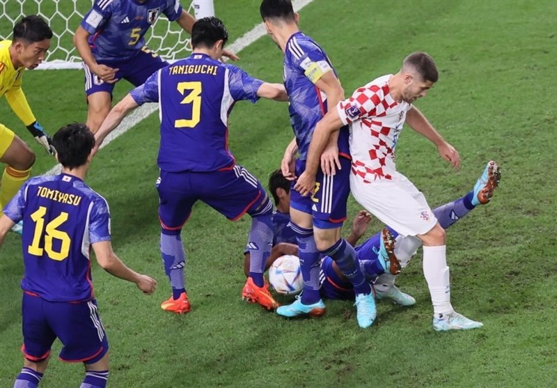 جام جهانی 2022 قطر , جام جهانی قطر , تیم ملی فوتبال  ژاپن , تیم ملی فوتبال کرواسی , 