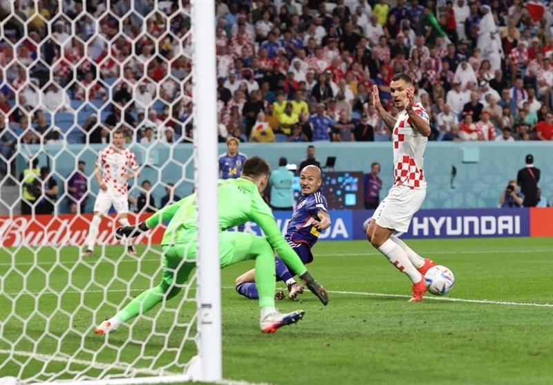 جام جهانی 2022 قطر , جام جهانی قطر , تیم ملی فوتبال  ژاپن , تیم ملی فوتبال کرواسی , 