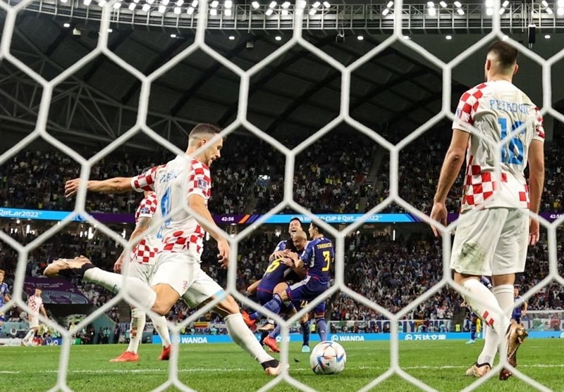 جام جهانی 2022 قطر , جام جهانی قطر , تیم ملی فوتبال  ژاپن , تیم ملی فوتبال کرواسی , 