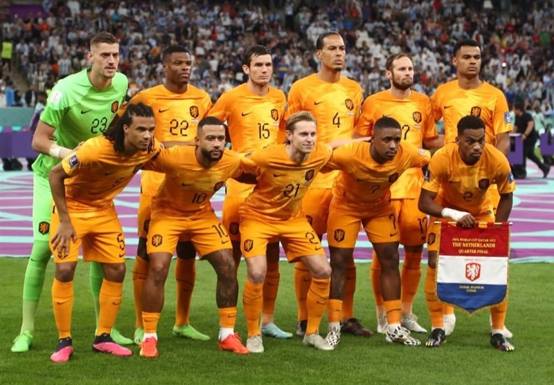 جام جهانی 2022 قطر , جام جهانی قطر , تیم ملی فوتبال  آرژانتین , تیم ملی فوتبال هلند , 