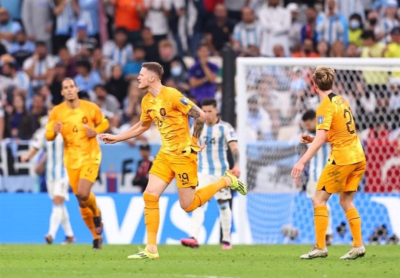 جام جهانی 2022 قطر , جام جهانی قطر , تیم ملی فوتبال  آرژانتین , تیم ملی فوتبال هلند , 