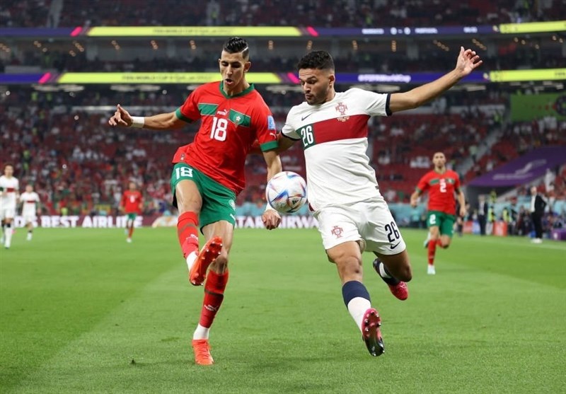 جام جهانی 2022 قطر , جام جهانی قطر , تیم‌ملی فوتبال پرتغال , تیم ملی فوتبال مراکش , 