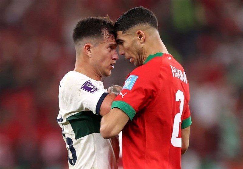 جام جهانی 2022 قطر , جام جهانی قطر , تیم‌ملی فوتبال پرتغال , تیم ملی فوتبال مراکش , 