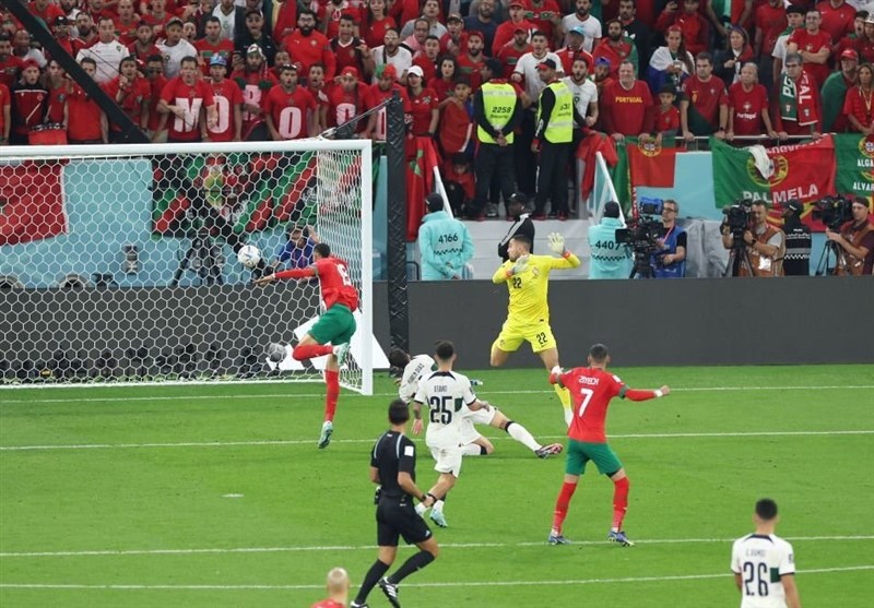 جام جهانی 2022 قطر , جام جهانی قطر , تیم‌ملی فوتبال پرتغال , تیم ملی فوتبال مراکش , 