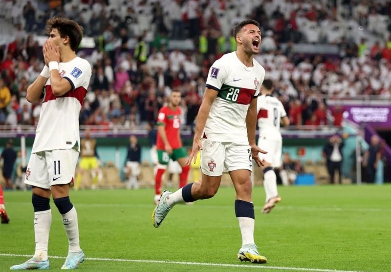 جام جهانی 2022 قطر , جام جهانی قطر , تیم‌ملی فوتبال پرتغال , تیم ملی فوتبال مراکش , 