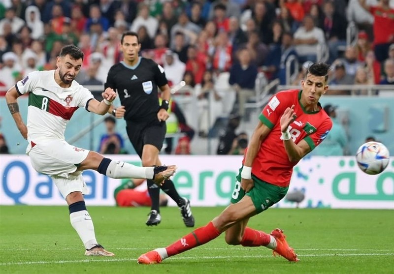 جام جهانی 2022 قطر , جام جهانی قطر , تیم‌ملی فوتبال پرتغال , تیم ملی فوتبال مراکش , 