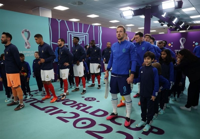 جام جهانی 2022 قطر , جام جهانی قطر , تیم ملی فوتبال انگلیس , تیم ملی فوتبال فرانسه , 