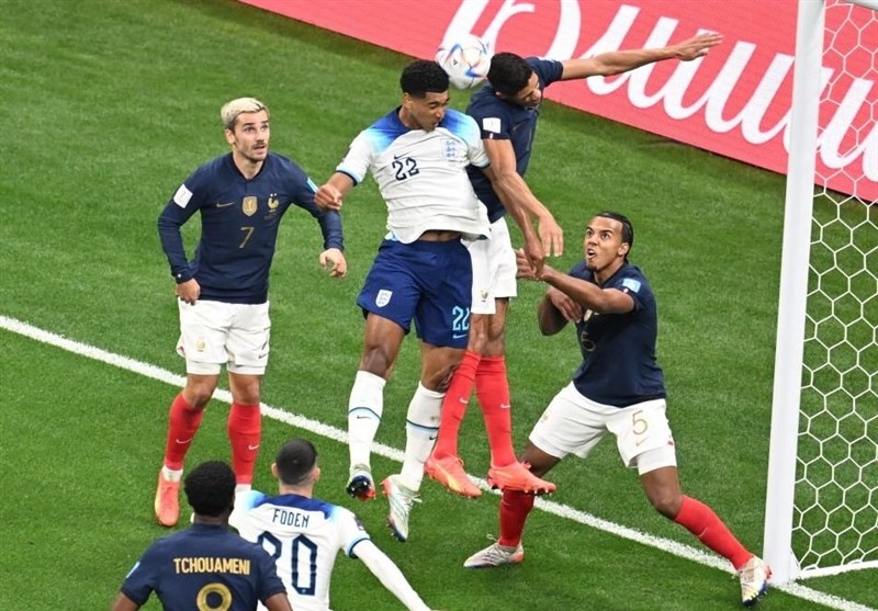 جام جهانی 2022 قطر , جام جهانی قطر , تیم ملی فوتبال انگلیس , تیم ملی فوتبال فرانسه , 
