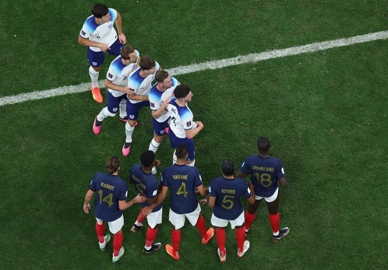 جام جهانی 2022 قطر , جام جهانی قطر , تیم ملی فوتبال انگلیس , تیم ملی فوتبال فرانسه , 