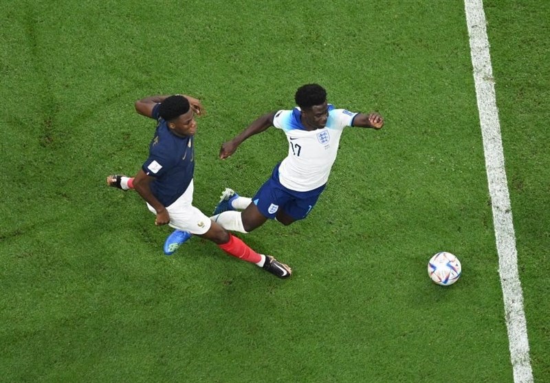 جام جهانی 2022 قطر , جام جهانی قطر , تیم ملی فوتبال انگلیس , تیم ملی فوتبال فرانسه , 