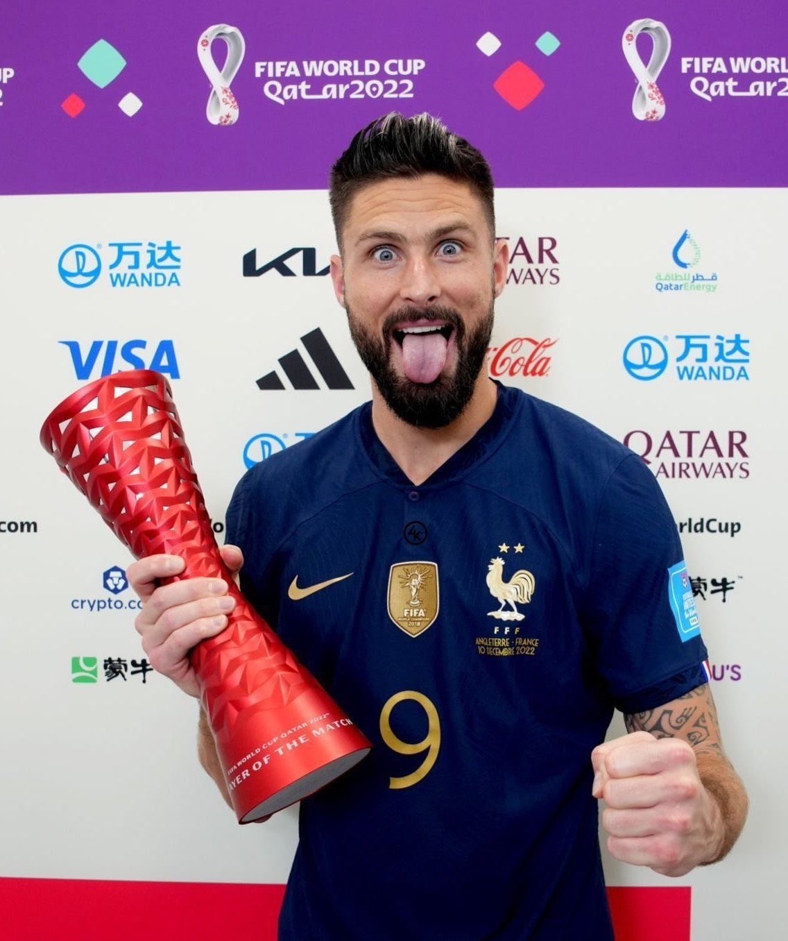 بازیکنان برتر جام جهانی 2022 قطر , جام جهانی 2022 قطر , جام جهانی قطر , تیم ملی فوتبال انگلیس , تیم ملی فوتبال فرانسه , 