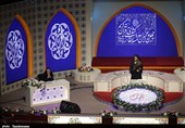 برگزاری چهل‌ و پنجمین مسابقات سراسری نغمات قرآنی در بخش بانوان + تصویر