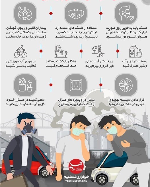 آلودگی هوای تهران , آلودگی هوا , وزارت بهداشت , بهداشت و درمان , 