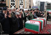 تشییع پیکر مرحوم رستم قاسمی