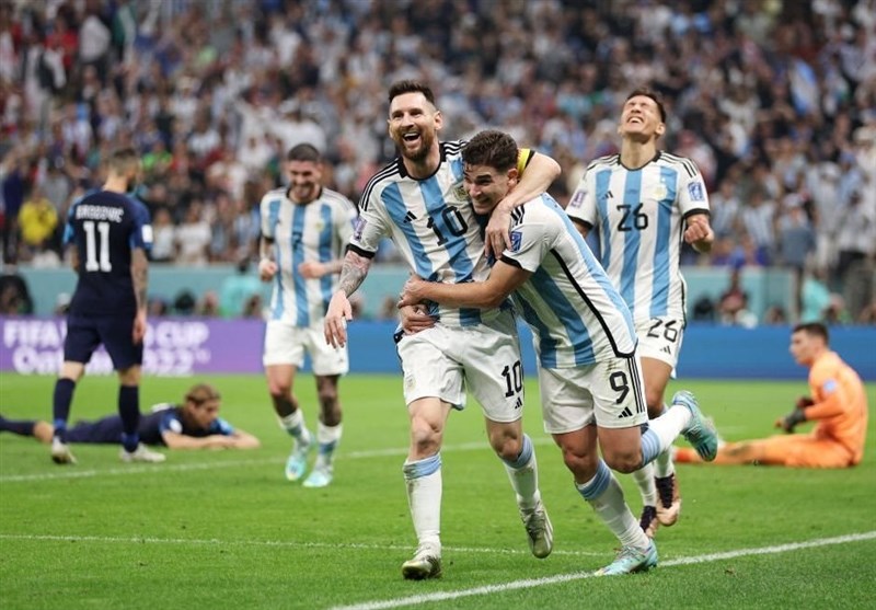 جام جهانی 2022 قطر , جام جهانی قطر , تیم ملی فوتبال  آرژانتین , لیونل مسی , تیم ملی فوتبال کرواسی , 