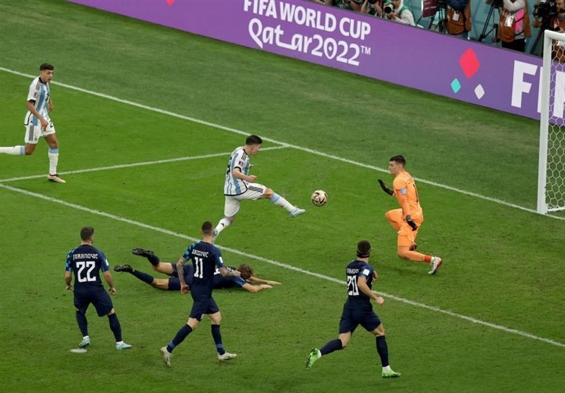جام جهانی 2022 قطر , جام جهانی قطر , تیم ملی فوتبال  آرژانتین , لیونل مسی , تیم ملی فوتبال کرواسی , 