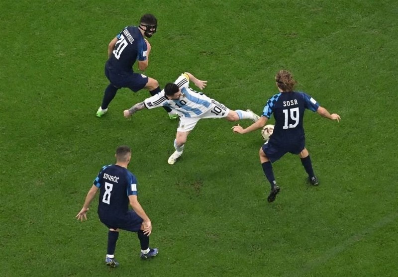 جام جهانی 2022 قطر , جام جهانی قطر , تیم ملی فوتبال  آرژانتین , لیونل مسی , تیم ملی فوتبال کرواسی , 