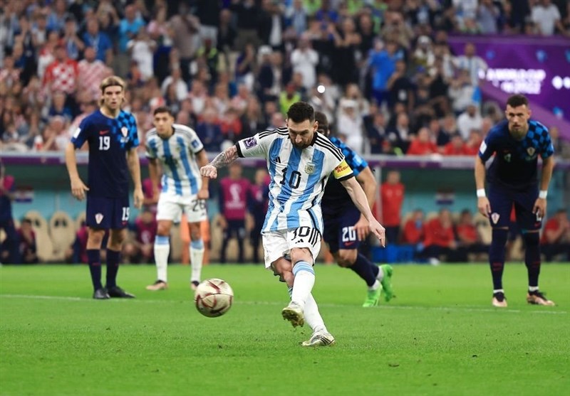 جام جهانی 2022 قطر , جام جهانی قطر , تیم ملی فوتبال  آرژانتین , لیونل مسی , تیم ملی فوتبال کرواسی , 