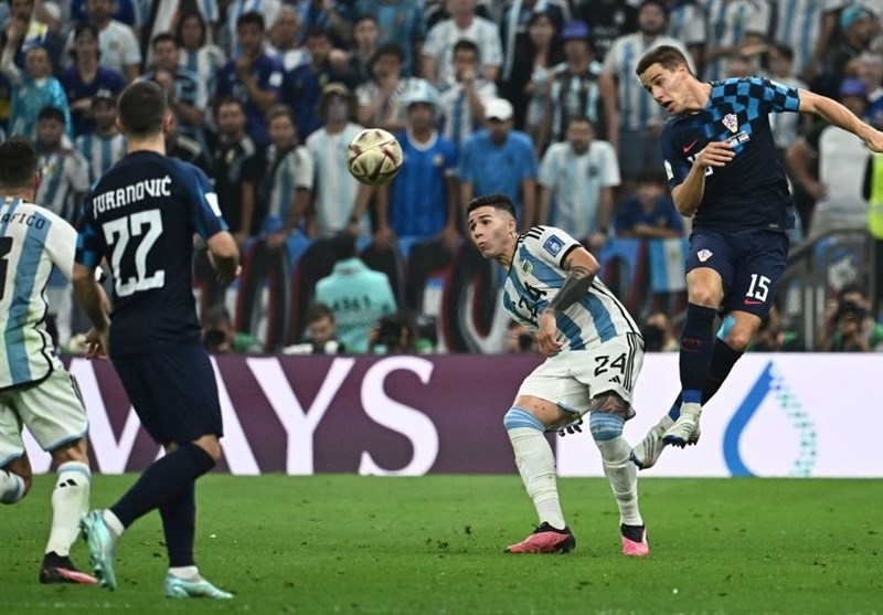 جام جهانی 2022 قطر , جام جهانی قطر , تیم ملی فوتبال  آرژانتین , لیونل مسی , تیم ملی فوتبال کرواسی , 