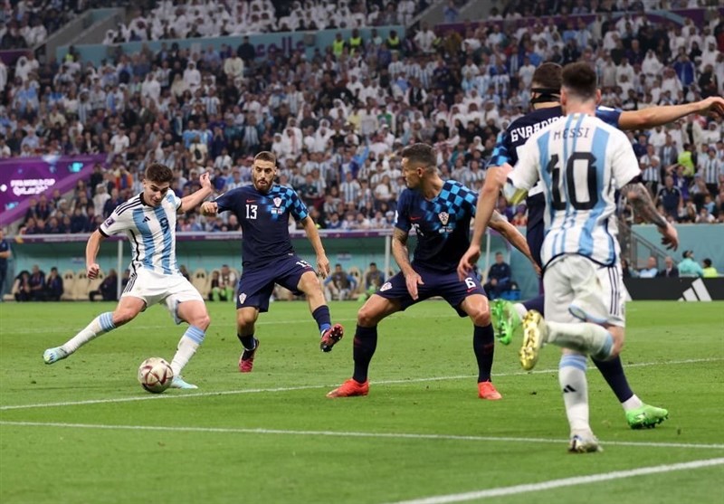 جام جهانی 2022 قطر , جام جهانی قطر , تیم ملی فوتبال  آرژانتین , لیونل مسی , تیم ملی فوتبال کرواسی , 