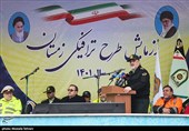 سخنرانی سردار حسین اشتری فرمانده  انتظامی کل کشور در  رزمایش طرح ترافیکی زمستان 1401