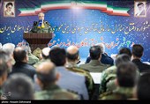 سخنرانی سردار سرلشکر پاسدار محمد باقری رئیس ستاد کل نیرو‌های مسلح