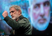 سخنرانی سردار اسماعیل قاآنی فرمانده نیروی قدس سپاه پاسداران در نخستین سالگرد سردار شهید حسن ایرلو