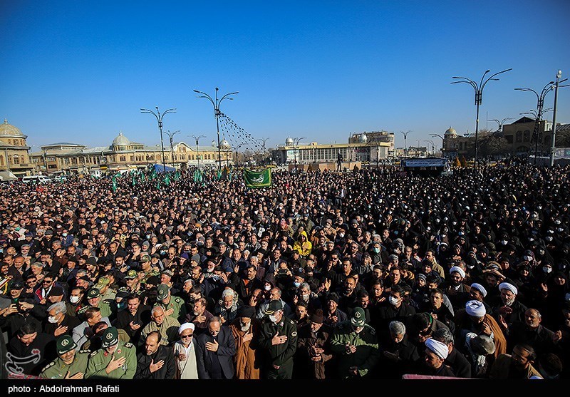 مراسم تشییع سه شهید گمنام دفاع مقدس - همدان