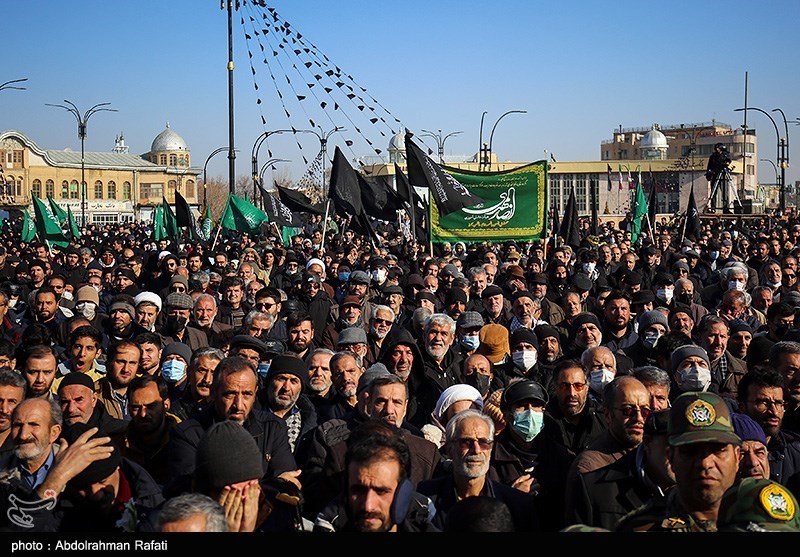 مراسم تشییع سه شهید گمنام دفاع مقدس - همدان