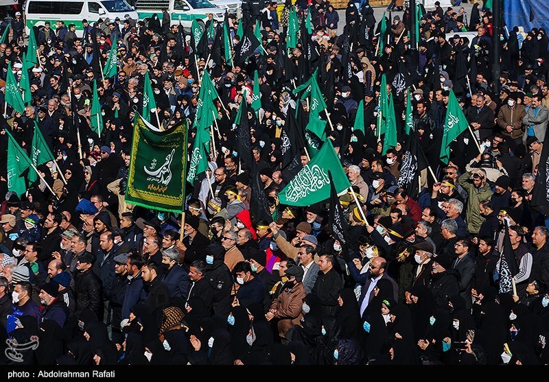 مراسم تشییع سه شهید گمنام دفاع مقدس - همدان