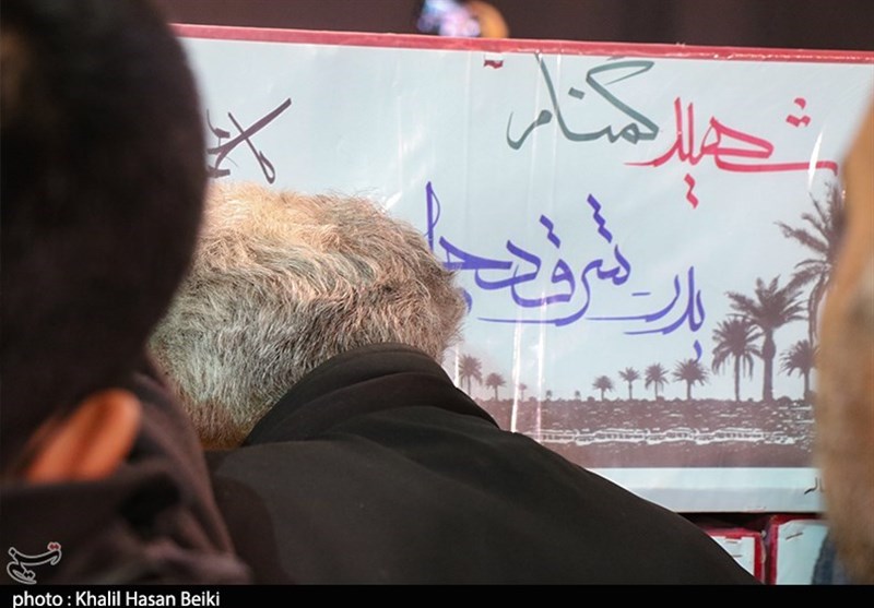 تشییع و تدفین 15 شهید گمنام در استان یزد